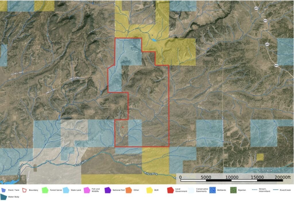What are Deeded Acres Example